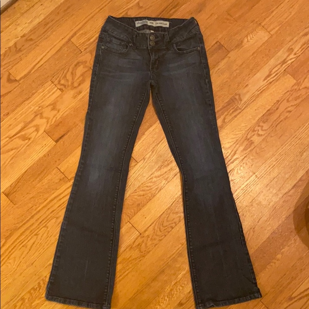 Charlotte Russe dark wash denim
